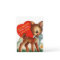 A Little Deer | Vintage Valentine | Postcard
