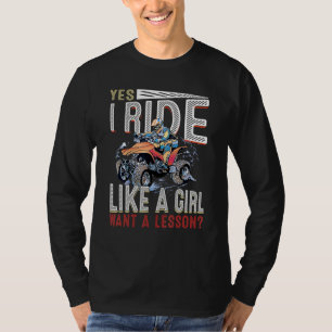 A Little Dirt Never Hurt  Atv 4 Wheeler Quad Mx T-Shirt