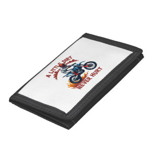 A Little Dirt Never Hurt Tri-fold Wallet