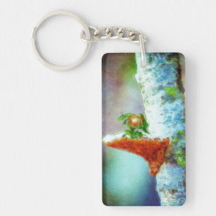 A Little Dragon Sleeps Keychain