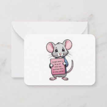 A Little Encouragement Note Card by busycrowstudio at Zazzle