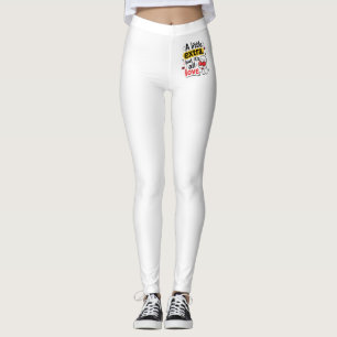 A Little Extra But All Love Cute Design Leggings