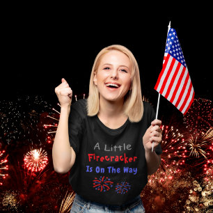 A Little Firecracker Is On The Way Pregnancy T-Shirt