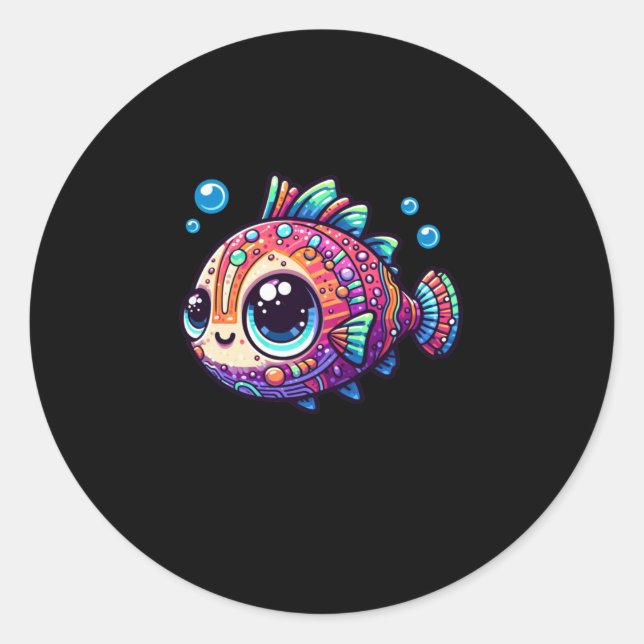 A Little Fish Sticker  (Front)
