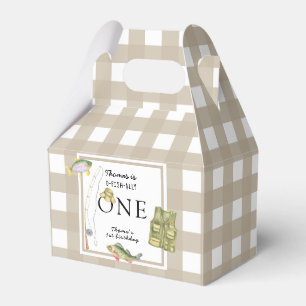 A little Fisherman Birthday Party Favor Boxes