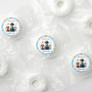 A Little Fisherman   Cute Boy's Baby Shower Life Saver® Mints