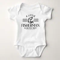 Bass Fishing Onesies®, Personalized Fishing Baby Bodysuit 