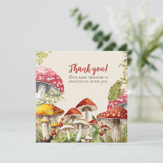 A Little Fun Guy Baby Shower Thank You card