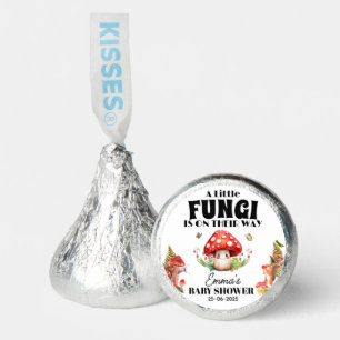 a Little Fungi Mushroom Butterfly Moth Baby Shower Hershey®'s Kisses®