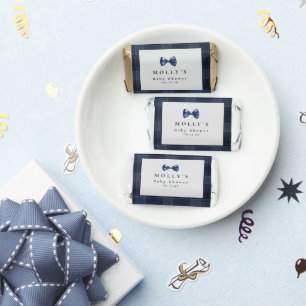 A Little Gentleman is on his way Baby Shower Hershey's Miniatures