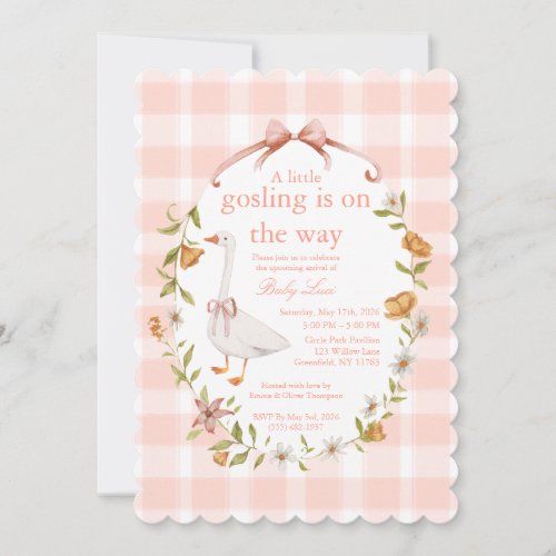 A little gosling is on the way