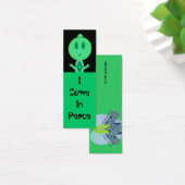 A Little Green Man, Mini Bookmarks (Desk)