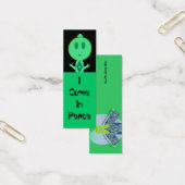 A Little Green Man, Mini Bookmarks (Office)