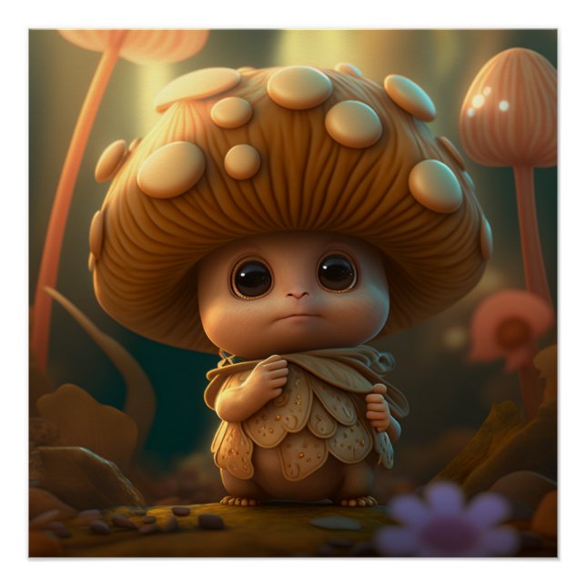 A Little Guy Lost in the Woods Poster (Front)