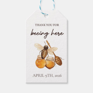 A Little Honey Baby Shower Gift Tags