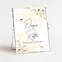 A Little Honey Bee Baby Shower Diaper Raffle