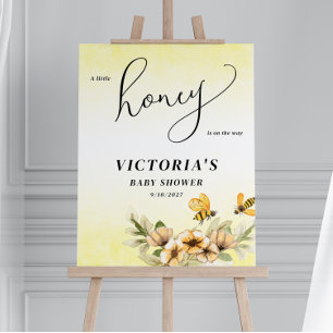 A little honey bee Baby Shower Foam Board