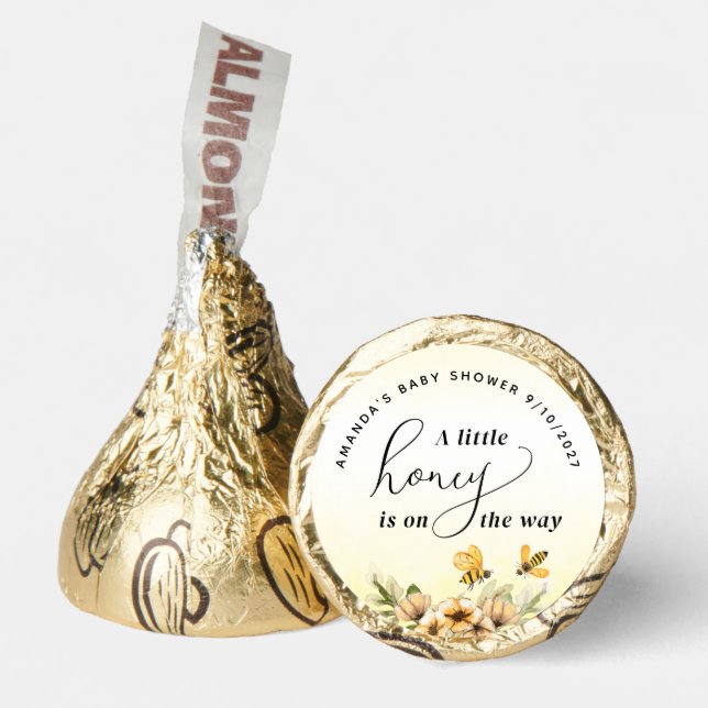  A little honey bee Baby Shower Hershey®'s Kisses® (Front)