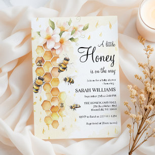 A Little Honey Bee Baby Shower Invitation