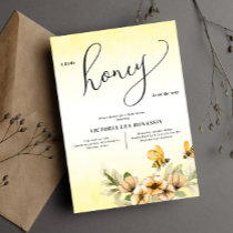 A little honey bee Baby Shower Invitation