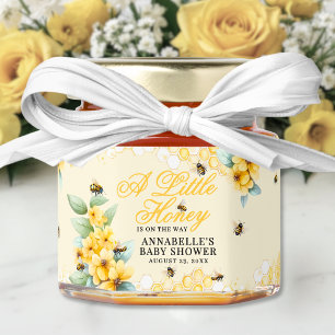 A Little Honey BEE Baby Shower Jar Favors