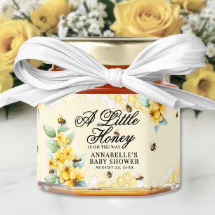 A Little Honey Bee Baby Shower Jar Favors
