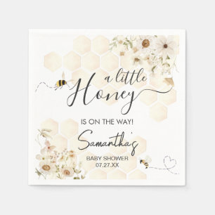 A Little Honey Bee Baby Shower Napkins