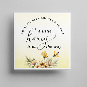 A little honey bee Baby Shower Napkins