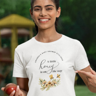 A little honey bee Baby Shower T-Shirt