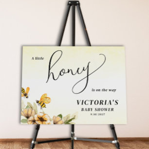 A little honey bee Baby Shower Welcome Foam Board