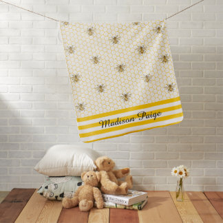 A little Honey Is On The Way Baby Shower Baby Blanket