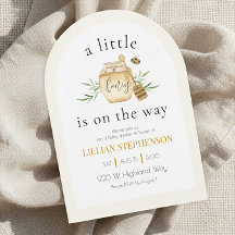 A Little Honey Is On The Way Bee Baby Shower 