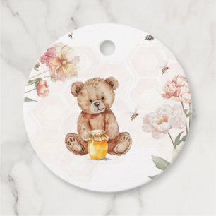 A Little Honey is on the Way Favor Tags