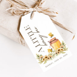 A Little Honeybee -  Spring Baby Shower Favor Gift Tags