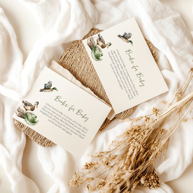 A little hunter is on the way Book request card (little hunter book request card
)