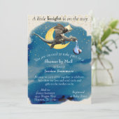 A Little Knight Dragon Baby Shower By Mail Invitation (Standing Front)