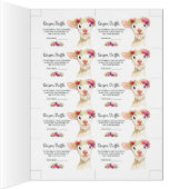 A Little Lamb Baby Shower Diaper Raffle Cards (Inside (Right))