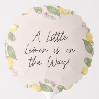 A Little Lemon Balloon