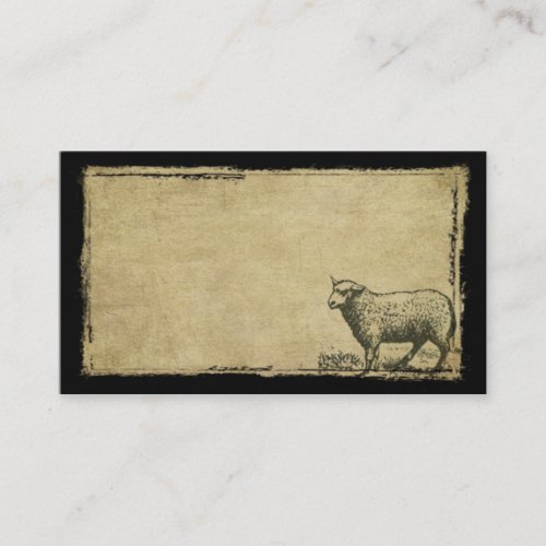 A Little Lone Sheep_ Prim Biz Cards