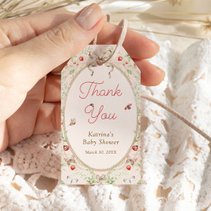 A Little Love Bug Baby Shower Thank You Gift Tags