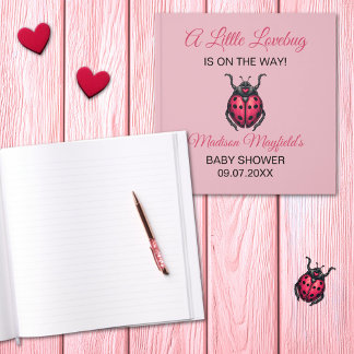 A Little Love Bug Is On The Way Ladybug Guest Book