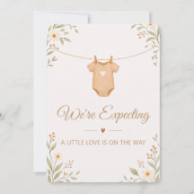 A Little Love Is On The Way - Pregnancy Announceme