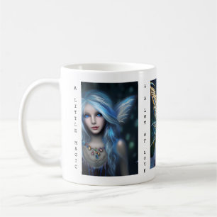 A Little Magic   Ethereal Mystical Fairy Girl Coffee Mug