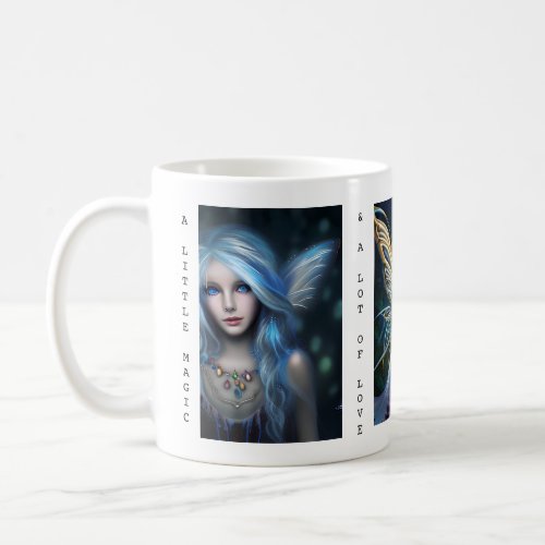 A Little Magic  Ethereal Mystical Fairy Girl Coffee Mug