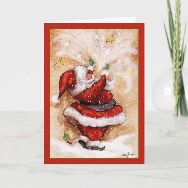 A LITTLE MAGIC HOLIDAY CARD (Front)