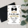 A Little Man Is On The Way! Bowtie Baby Shower Invitation