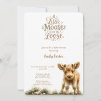 A Little Moose Is on the Loose Baby Shower