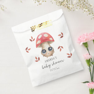 A little mushroom is on the way - Baby shower Favor Bag