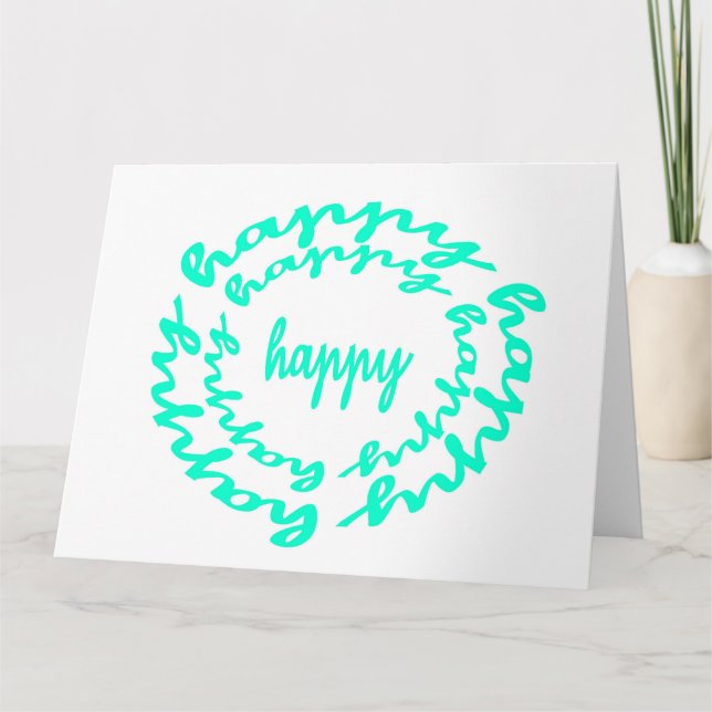 A Little Or A Lot Card (Front)