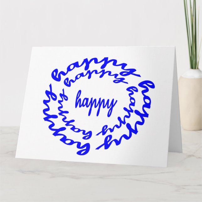 A Little Or A Lot Card (Front)